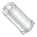 Newport Fasteners Round Standoffs, #6-32 Thrd Sz, 11/16 in Bd L, Steel Zinc, 1000 PK 528881